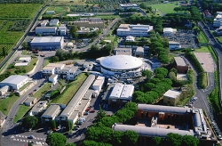 Air view of the Frascati National Laboratory