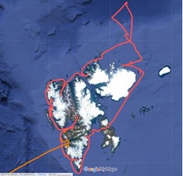 Svalbard Circumnavigation/ Nanuq’s route
