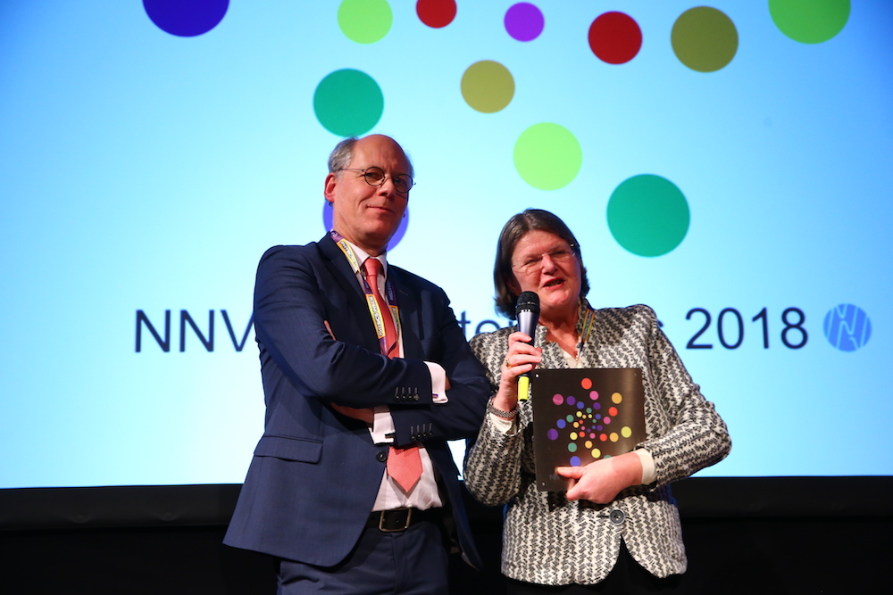Petra Rudolf and Jasper Knoester receive the Diversity Prize
